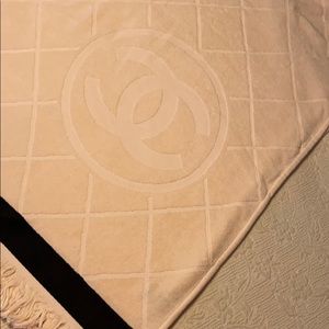 Chanel beach towel